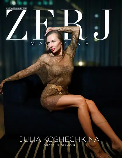 Julia Koshechkina — Gilded in Glamour cover