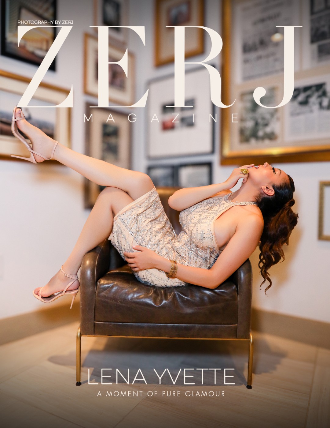Lena Yvette — A Moment of Pure Glamour cover