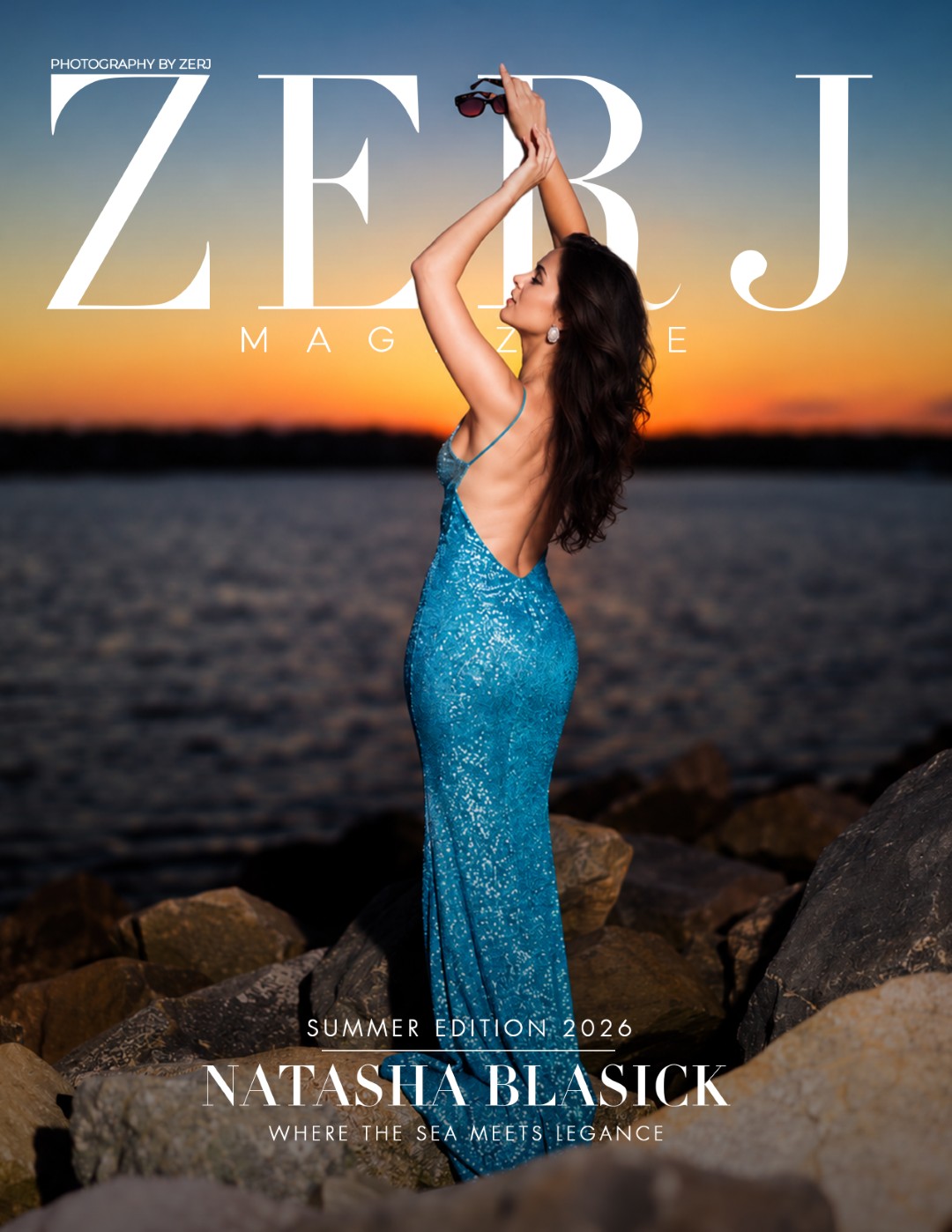 Natasha Blasick — Where the Sea Meets Elegance cover